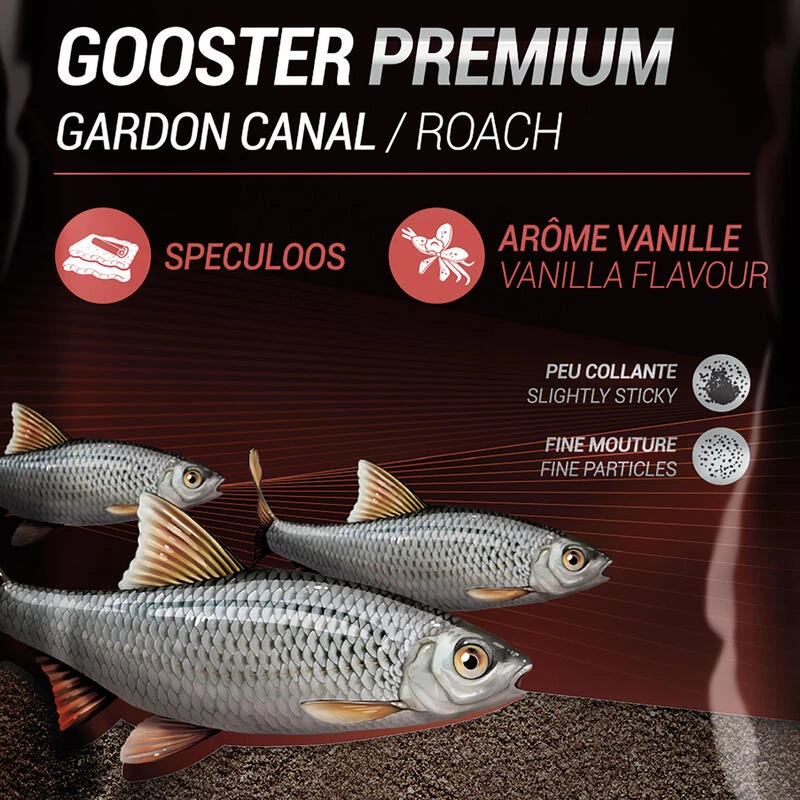 AMORCE GOOSTER PREMIUM GARDON CANAL 1kg 4 AMORCE GOOSTER PREMIUM GARDON CANAL 1kg – Image 2