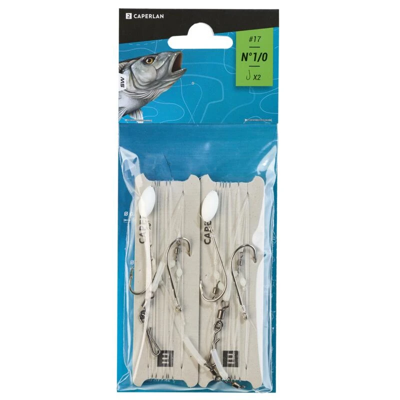 Bas De Ligne De Pêche En Surfcasting SYMB HVY X2 N°1/0 3 Bas De Ligne De Pêche En Surfcasting SYMB HVY X2 N°1/0