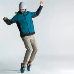 Tribord Blouson De Voile - Veste De Pluie Sailing 500 Homme Pétrole Jaune -Pêche Fournitures Magasin blouson de voile veste de pluie sailing 500 homme petrole jaune 4