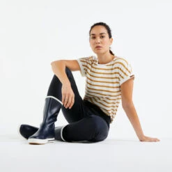 Tribord Bottes Caoutchouc Adulte SAILING 500 Navy -Pêche Fournitures Magasin bottes caoutchouc adulte sailing 500 navy 2