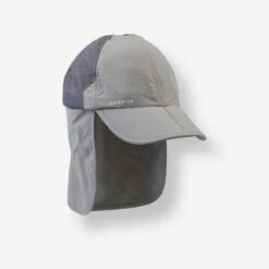 Casquette De Pêche Pliante - FC 500 F Grise -Pêche Fournitures Magasin casquette de peche pliante fc 500 f grise 4