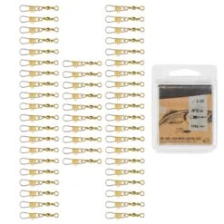 Émerillon Pêche Rolling Snap INOX BRASS SW X50 -Pêche Fournitures Magasin emerillon peche rolling snap inox brass sw x50 4