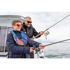 PLASTIMO GILET AUTOMATIQUE EVO JUNIOR BLEU - HARNAIS + SOUS CUTALE -Pêche Fournitures Magasin gilet automatique evo junior bleu harnais sous cutale 3