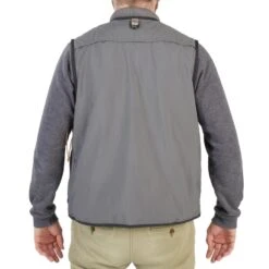GILET De Pêche 500 Gris -Pêche Fournitures Magasin gilet de peche 500 gris 2