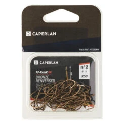 HAMEÇON SIMPLE BRONZE RENVERSE NON MONTE PA HK 0R X50 -Pêche Fournitures Magasin hamecon simple bronze renverse non monte pa hk 0r x50 6