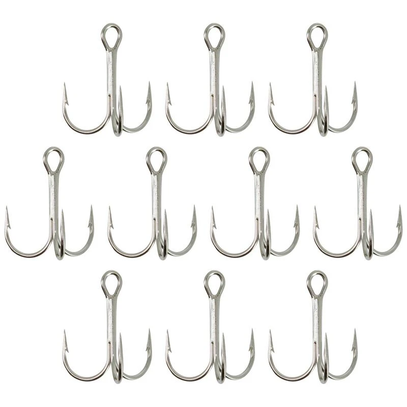 HAMEÇON TRIPLE PÊCHE HOOK TRIPLE NICKEL 4 HAMEÇON TRIPLE PÊCHE HOOK TRIPLE NICKEL – Image 2