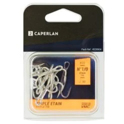 Hameçon TRIPLE TIN Pêche En Mer -Pêche Fournitures Magasin hamecon triple tin peche en mer 2