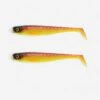 LEURRE SOUPLE BROCHET SHAD ROGEN 120 ORANGE X2 -Pêche Fournitures Magasin leurre souple brochet shad rogen 120 orange x2