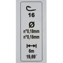 Ligne Montée Anglaise RL MATCH H16 4+4g -Pêche Fournitures Magasin ligne montee anglaise rl match h16 44g 6