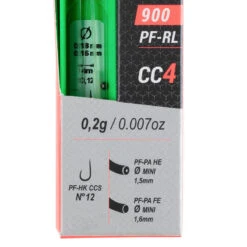 LIGNE MONTEE POUR LA PECHE DE LA CARPE AU COUP PF-RL900 CC4 0,2g -Pêche Fournitures Magasin ligne montee pour la peche de la carpe au coup pf rl900 cc4 02g 2