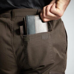 PANTALON CARGO RESISTANT STEPPE 300 MARRON 19 PANTALON CARGO RESISTANT STEPPE 300 MARRON -Pêche Fournitures Magasin pantalon cargo resistant steppe 300 marron 7