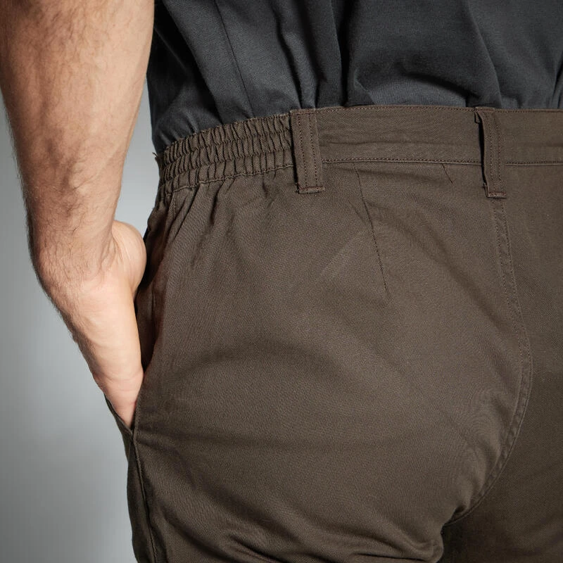 PANTALON CARGO RESISTANT STEPPE 300 MARRON 11 PANTALON CARGO RESISTANT STEPPE 300 MARRON – Image 9