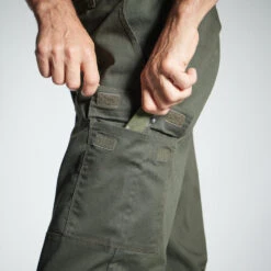 PANTALON CARGO RESISTANT STEPPE 300 VERT -Pêche Fournitures Magasin pantalon cargo resistant steppe 300 vert 7
