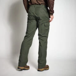 PANTALON CHASSE CHAUD VERT 100 -Pêche Fournitures Magasin pantalon chasse chaud vert 100 2