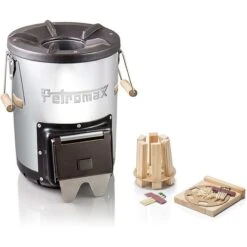 Petromax RF33 Rocket Stove Set - Comprend 10 Kits De Feu -Pêche Fournitures Magasin petromax rf33 rocket stove set comprend 10 kits de feu 1