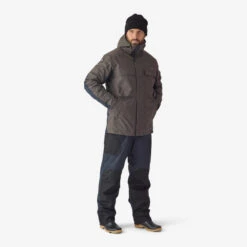 Salopette De Pêche Imperméable Chaude Homme - FO 500 TH Grise -Pêche Fournitures Magasin salopette de peche impermeable chaude homme fo 500 th grise 7
