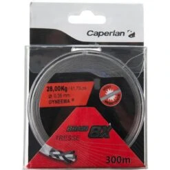 TRESSE PECHE AUX LEURRE TX8 GRISE 300M 35/100 -Pêche Fournitures Magasin tresse peche aux leurre tx8 grise 300m 35100 2