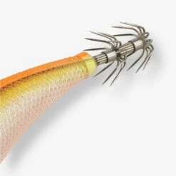 Turlutte Coulante Shallow EBIKA 3.0/120 Orange Fluo Pêche Des Seiches/calamars -Pêche Fournitures Magasin turlutte coulante shallow ebika 30120 orange fluo peche des seichescalamars 2